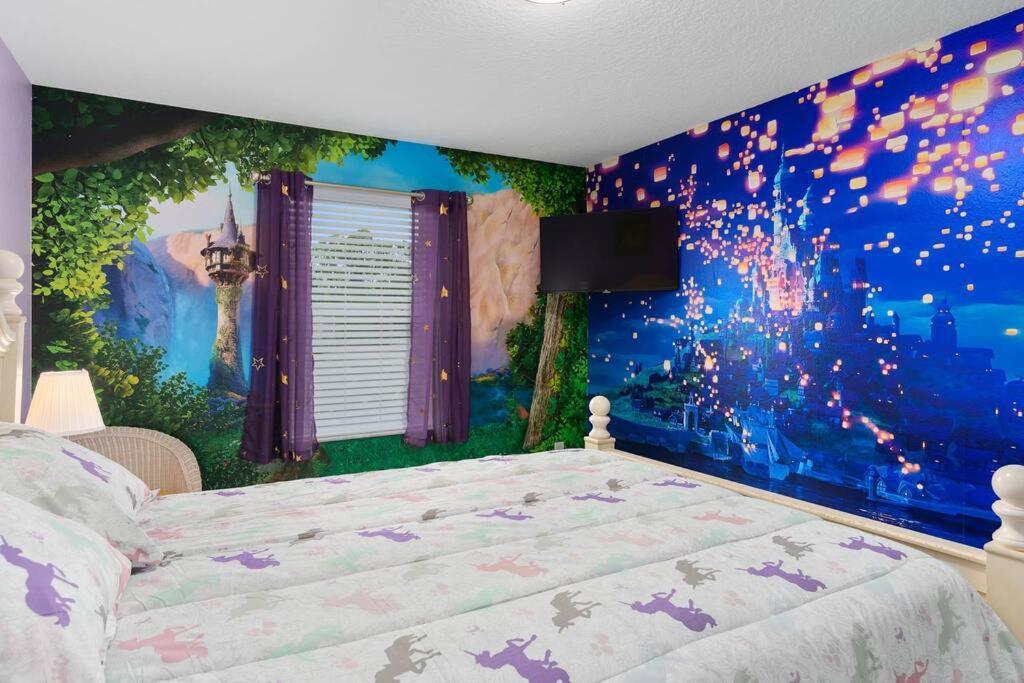Lakeview W/8 Bedroom 5 Kingsuite 3 Miles To Disney Киссимми Экстерьер фото