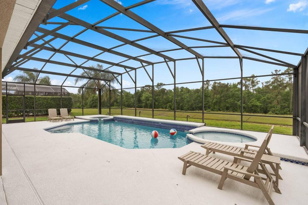 Lakeview W/8 Bedroom 5 Kingsuite 3 Miles To Disney Киссимми Экстерьер фото